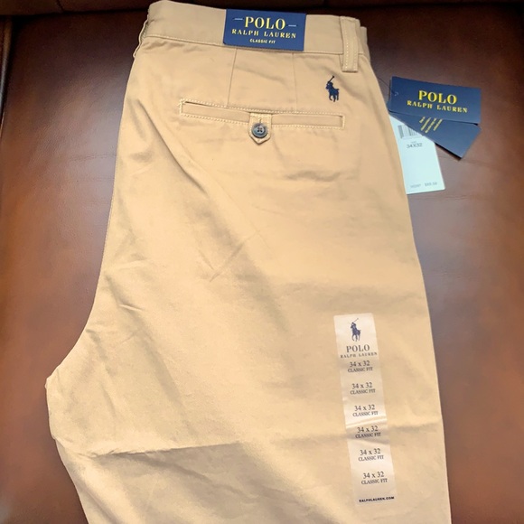 Polo Ralph Lauren classic fit chinos NWT